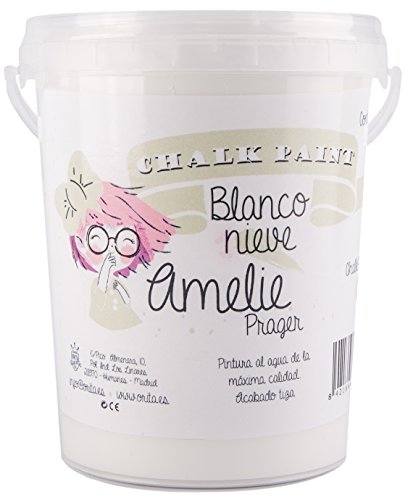 Amelie Prager 1000-01 Pintura al agua, Blanco Nieve, 1 l