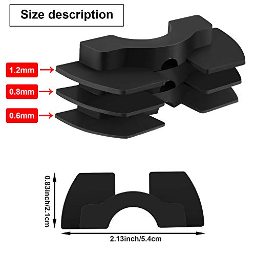 Amortiguadores de Vibración de Goma de 6 Piezas Compatible con Xiaomi M365 Evite la Amortiguación de la Pieza de Recambio del Scooter Eléctrico de Goma Accesorio