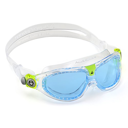 Aqua Sphere  - Gafas de natación junior seal 2, transparente (Blue lenses)