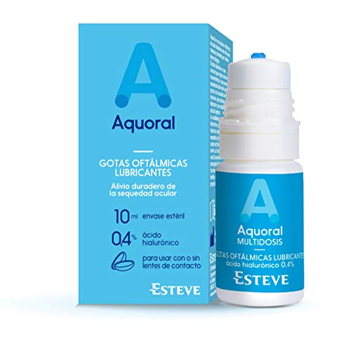 Aquoral Multidosis Gotas Oftalmologicas Lubricantes, 10 ml