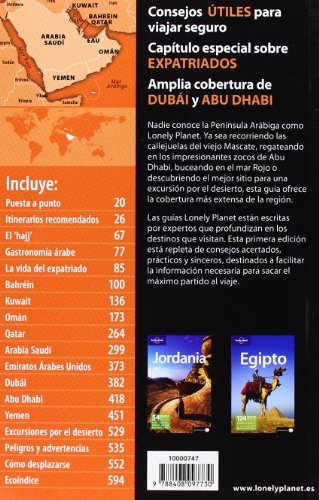 Arabia Saudí, Bahréin, los EAU, Kuwait, Omán, Qtar y Yemen 1 (Guías de País Lonely Planet)