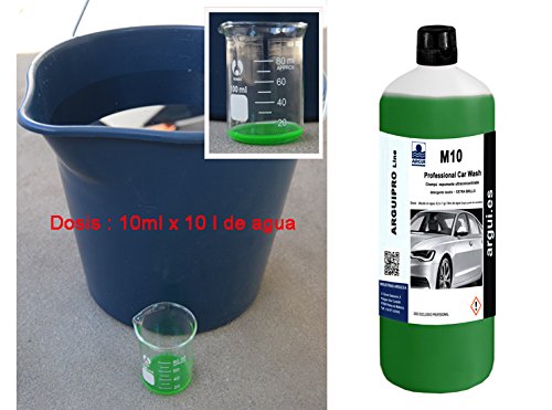 Arguipro Line M10 - Detergente Neutro Extra Brillo para Coche, 1 l