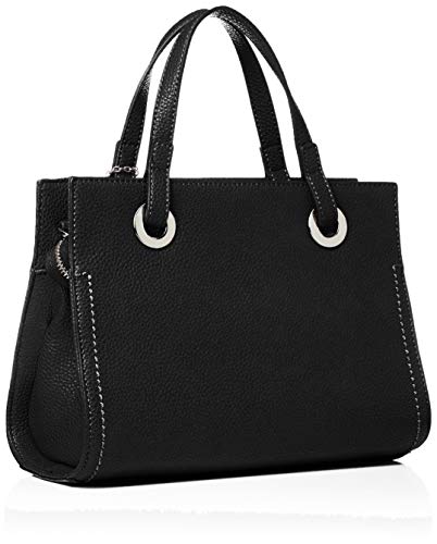 Armani Exchange - Small Shopping Bag, Bolsos totes Mujer, Negro (Black), 20x13x26 cm (B x H T)