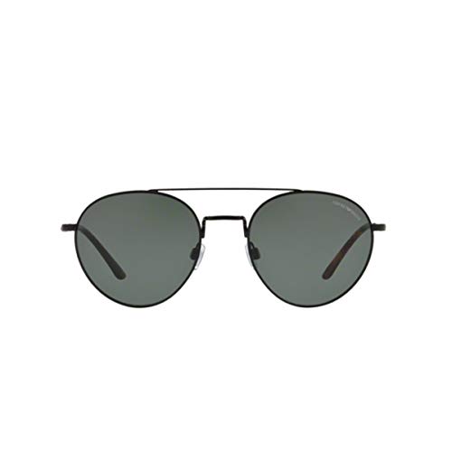 Armani GIORGIO 0AR6075 Gafas de sol, Matte Black, 53 para Hombre