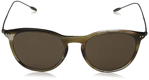 Armani GIORGIO 0AR8108 Gafas de sol, Striped Brown, 51 para Hombre