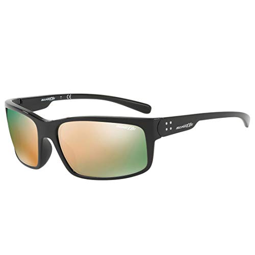 Arnette 0AN4242 41/4Z 62 Gafas de sol, Negro (Black/Greymirrorrosegold), Hombre