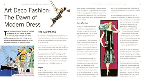 Art Deco Fashion Masterpieces of Art