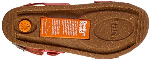 Art I Breathe, Sandalias con Punta Abierta para Mujer, Rojo (Red Red), 38 EU