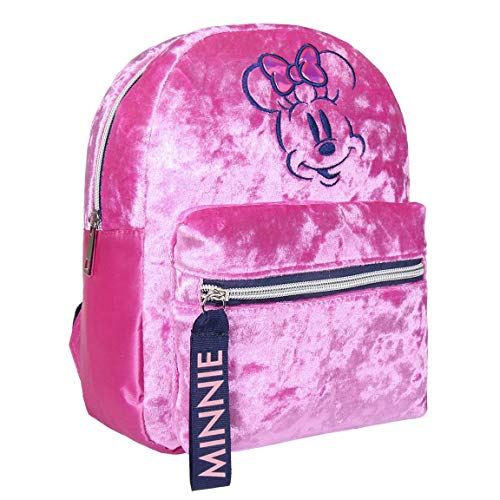 ARTESANIA CERDA MOCHILA CASUAL MODA PELO MINNIE