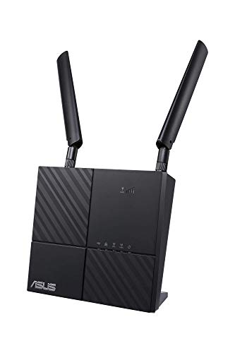 ASUS 4G-AC53U - Router Inalámbrico 4G LTE AC750 Dual-Band Gigabit (Control Parental, Red de invitados, Antenas 4G desmontables)