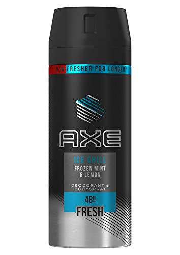 Axe Pack Rutina con Peine Bodyspray Ice Chill 150 ml + Gel de Ducha 250 ml + Cera 75 ml