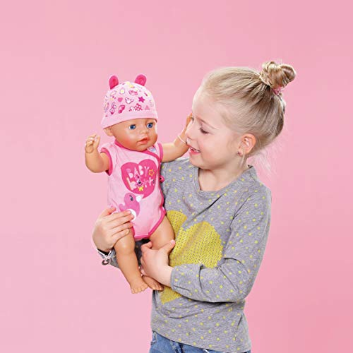 Baby Born Soft Touch Girl 43cm - Muñecas (Rosa, Femenino, Chica, 3 año(s), 430 mm, 330 mm)