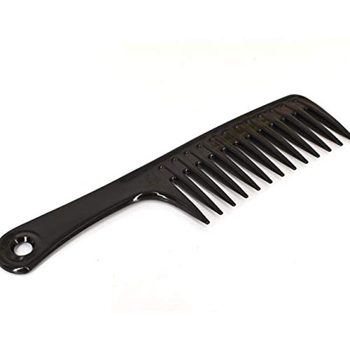 Ballylelly ABS Peine ancho Herramienta de estilo duradero Dientes anchos Horquilla Peine Cepillo de pelo Pompadour Peinado Accesorios para el cabello Regalo