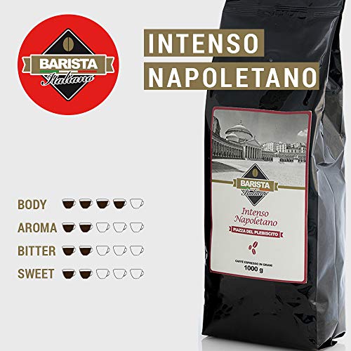 Barista Italiano 1KG Café Natural En Grano (INTENSO NAPOLETANO)