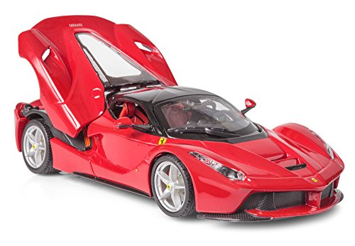 Bburago - 1/24 Ferrari Race & Play LaFerrari, color rojo (18-26001)