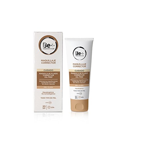 BE+ MAQUILLAJE FLUIDO CORRECTOR OIL-FREE SPF20 PIEL CLARA