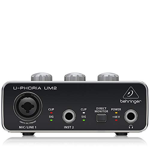 Behringer UM2 U-Phoria - Interfaz de Audio USB