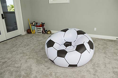 Bestway 75010 - Puff Hinchable Balón Fútbol