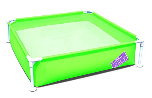 Bestway - Piscina infantil cuadrada, 122 x 122 x 30,5 cm