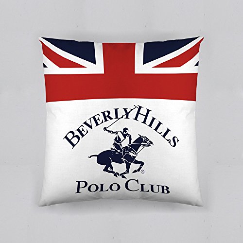 BEVERLY HILLS POLO CLUB Cojín con relleno MADISON 60cm x 60cm