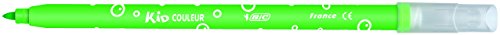 BIC Kids Kid Couleur Rotuladores Punta Media - Multicolor, Estuche de 18 Unidades