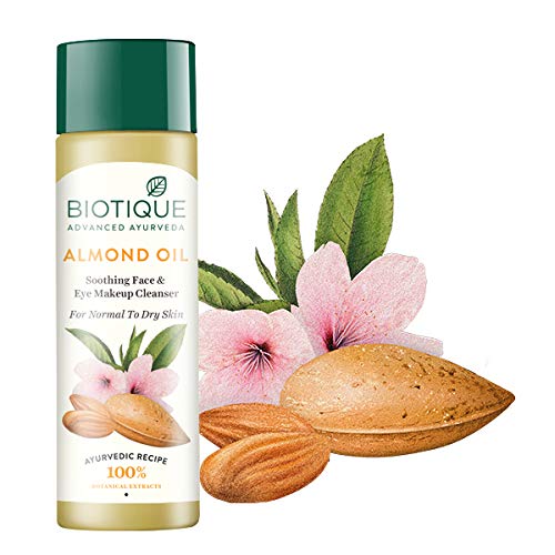 Biotique AlmondÂ Oil Soothing Face and Eye Makeup Cleanser for Normal To Dry Skin