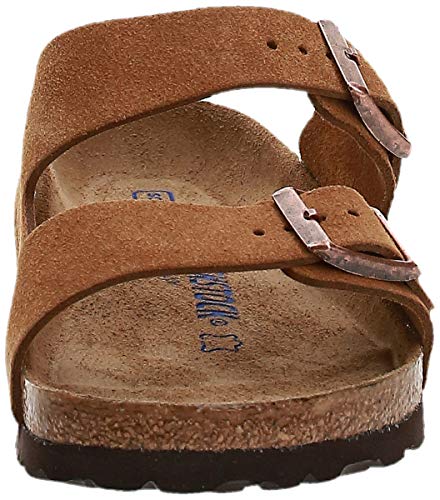 Birkenstock Arizona SFB Unisex Suede Leather Normal Mink