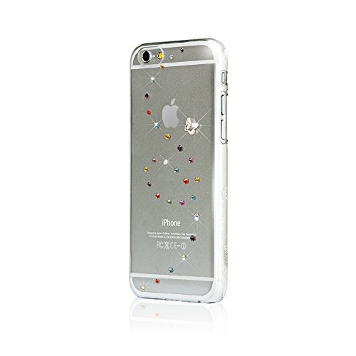 Bling My Thing Papillon Cotton Candy funda para teléfono móvil 11,9 cm (4.7") Transparente - Fundas para teléfonos móviles (Funda, Apple, iPhone 6, 11,9 cm (4.7"), Transparente)