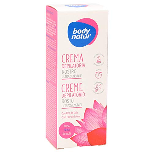 BODY NATUR crema facial depilatoria ultra sensible tubo 20 ml