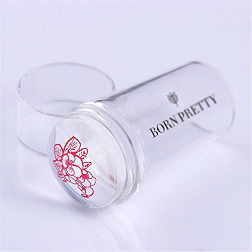 Born Pretty 3pcs claro silicona Jelly Juego de con 3 nacido Pretty Navidad rascadores Manicura Nail Art Sellos