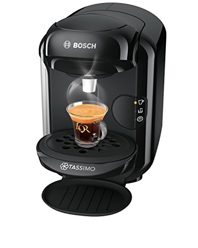 Bosch TAS1402 Tassimo Vivy 2 - Cafetera Multibebidas Automática de Cápsulas, Diseño Compacto, color Negro