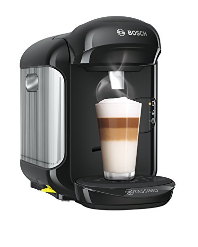 Bosch TAS1402 Tassimo Vivy 2 - Cafetera Multibebidas Automática de Cápsulas, Diseño Compacto, color Negro