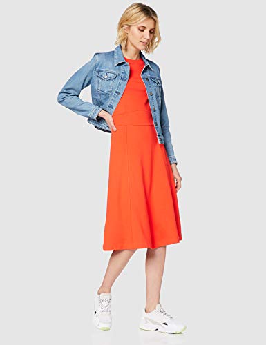 BOSS Dusca Vestido, Naranja (Bright Orange 820), X-Large para Mujer