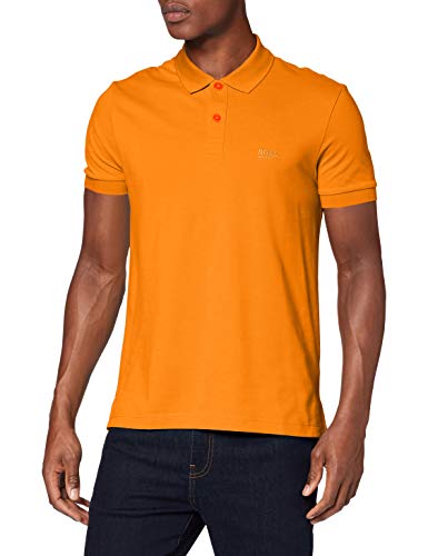 BOSS Piro Polo, Naranja (Bright Orange 822), Small para Hombre