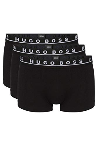 BOSS Trunk CO/EL Bóxer, Negro (Black 001), Small (Pack de 3) para Hombre