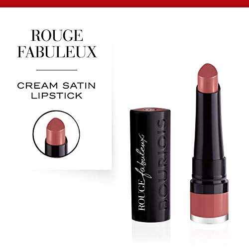 Bourjois Rouge Fabuleux Barra De Labios, Tono 003 Bohemian Raspberry (Gama morados) - 23 gr.