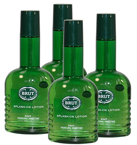 Brut Splash Loción 200 ml, paquete de 4 (4 x 200 ml)