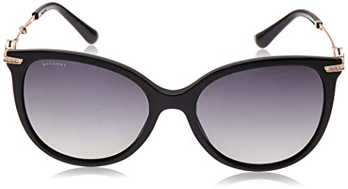 Bulgari 0BV8201B 501/T3 55 Gafas de sol, Negro (Black/Polargreygradient), Mujer