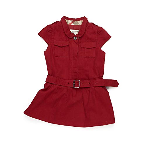 BURBERRY - Vestido - para niña Rojo 6 Meses