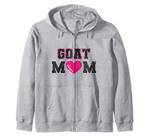 Cabras mascota Regalo divertido Goat Mom Sudadera con Capucha