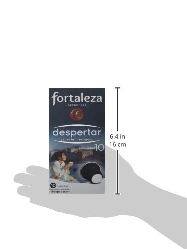 Café FORTALEZA - Cápsulas de Café Despertar Compatibles con Nespresso - Pack 24 x 10 - Total: 240 Cápsulas