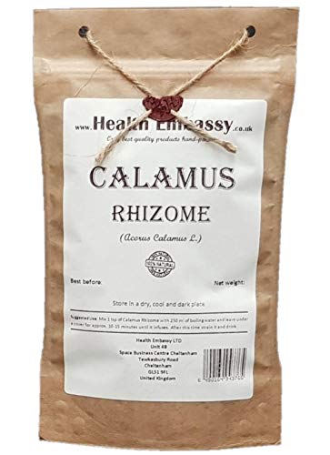 Cálamo Aromático Rhizoma (Acorus Calamus L. - Calami Rhizoma) 50g / Calamus Rhizome - Health Embassy - 100% Natural