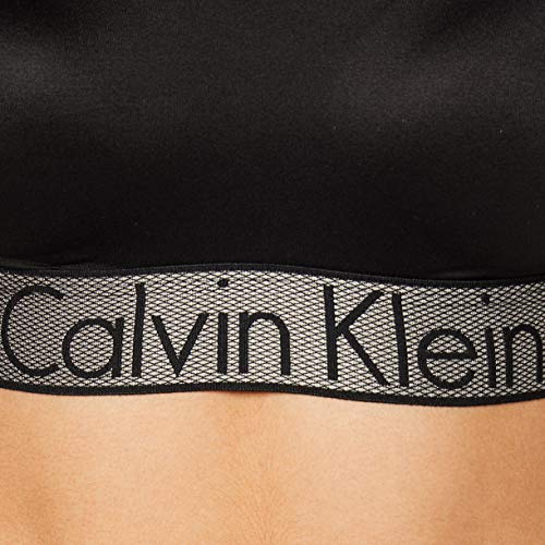 Calvin Klein Bralette Lightly Lined Corsé, Negro (Black 001), 40 (Talla del Fabricante: Large) para Mujer