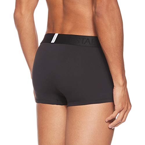 Calvin Klein Low Rise Trunk Bóxer, Negro (Black 001), Large para Hombre