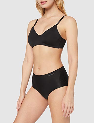 Calvin Klein Unlined Triangle Sujetador de triángulo, Negro (Black 001), K (Talla del Fabricante: 0B32) para Mujer