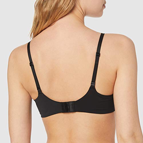 Calvin Klein Unlined Triangle Sujetador de triángulo, Negro (Black 001), K (Talla del Fabricante: 0B32) para Mujer