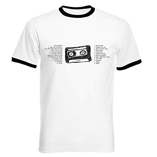 Camiseta Mixtape Mr Brightside Somebody Told Me Pop Art Tee Blanco blanco M (Pecho 97- 102 cm)