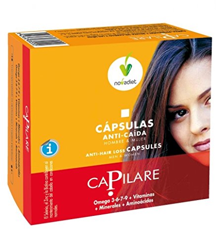 Capilare Anticaída del Cabello 60 cápsulas de Nova Diet