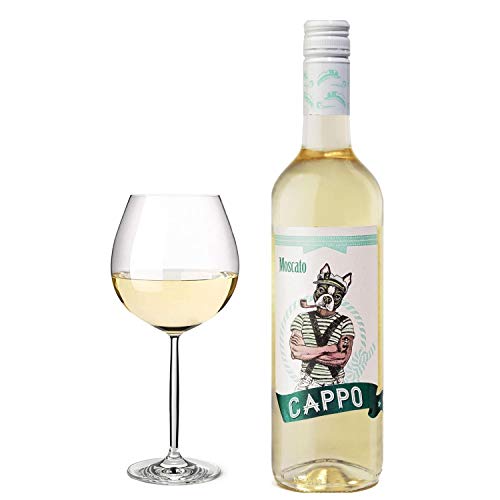 Cappo Moscato - Vino Blanco - Pack de 6 Botellas x 750 ml