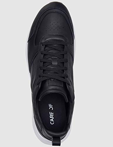 CARE OF by PUMA Zapatillas bajas informales en cuero para hombre, Negro, 40 EU